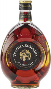 Vecchia Romagna Brandy etichetta nera 70 cl. 38 vol.