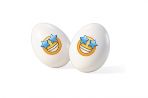 Confetti Maxtris CIOCCOMANDORLA Maxmoji 200 g. - OCCHI A STELLA