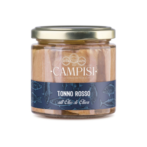 Campisi TONNO ROSSO ALL'OLIO DI OLIVA 220 g.