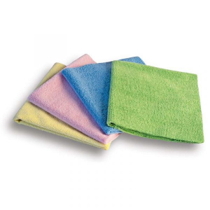 Arix Professional Microcut 37 Panno multiuso in microfibra 37x37 confezione da 10 panni blu