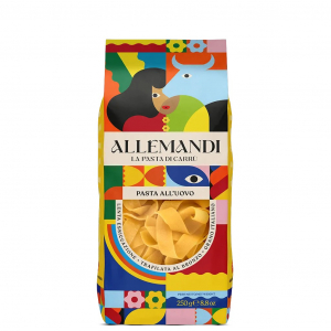 Allemandi 250 g. Pappardella all'uovo nido sacchetto