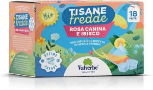 Valverbe Tisana Fredda Rosa Canina e Ibisco 18 filtri