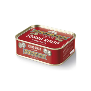 Campisi TONNO ROSSO ALL'OLIO DI OLIVA 340 g. LATTA