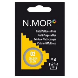 N.MOR Tinte per Tessuti Cialdina Colorante Multiuso - 02 GOLDEN GLOW